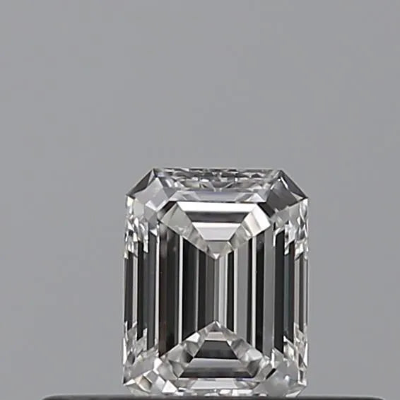 0.23ct Emerald Natural Diamond (Colour E, Clarity VVS2, GIA Certified)