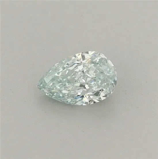 0.24ct Pear Lab Grown Diamond (Colour Fancy Intense Blueish Green, Clarity VS1, IGI Certified)