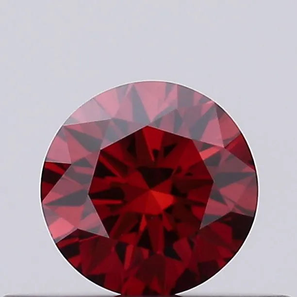 0.25ct Round Lab Grown Diamond (Colour Fancy Deep Pink, Clarity VS1, Cut ID, IGI Certified)