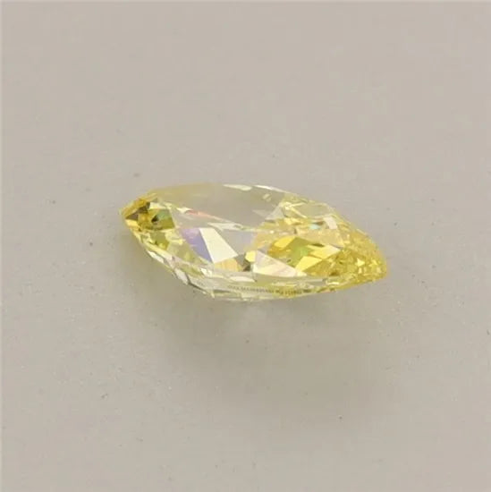 0.27ct Marquise Lab Grown Diamond (Colour Fancy Intense Yellow, Clarity VVS2, IGI Certified)