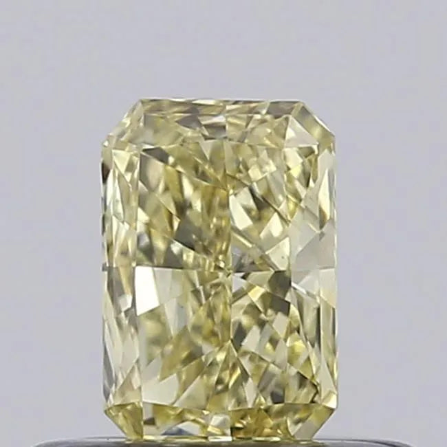 0.32ct Radiant Lab Grown Diamond (Colour Fancy Yellow, Clarity VS2, IGI Certified)