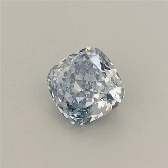 0.33ct Cushion modified Lab Grown Diamond (Colour Fancy Intense Blue, Clarity VS1, IGI Certified)