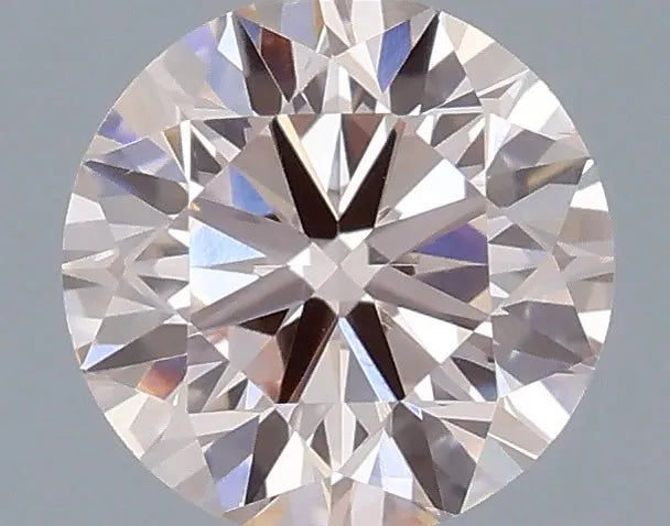 0.40ct Round Lab Grown Diamond (Colour Fancy Pink, Clarity VS1, Cut EX, IGI Certified)