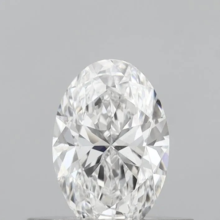 0.45ct Oval Natural Diamond (Colour D, Clarity VVS1, GIA Certified)