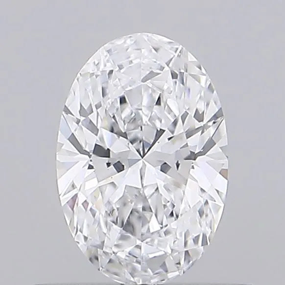 0.50ct Oval Lab Grown Diamond (Colour D, Clarity IF, IGI Certified)