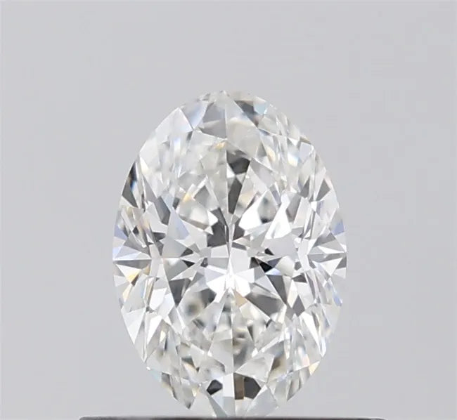 0.50ct Oval Natural Diamond (Colour F, Clarity VVS2, Cut VG, IGI Certified)
