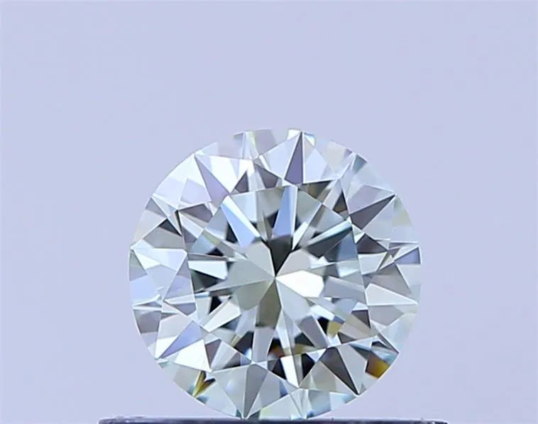 0.50ct Round Lab Grown Diamond (Colour Light Green, Clarity VVS2, Cut EX, IGI Certified)