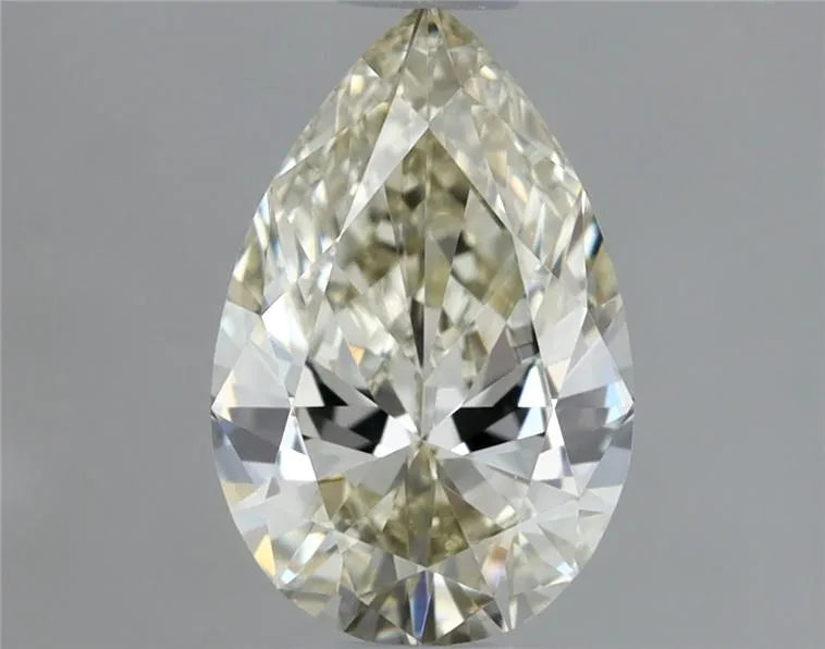 0.51ct Pear Natural Diamond (Colour K, Clarity VVS2, Cut VG, IGI Certified)