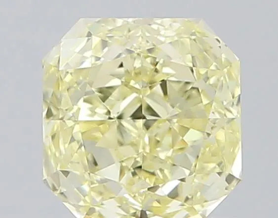 0.51ct Radiant Natural Diamond (Colour Fancy Light Yellow, Clarity IF, GIA Certified)