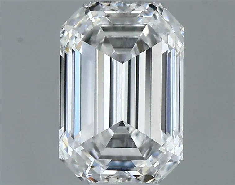 0.52ct Emerald Natural Diamond (Colour D, Clarity IF, GIA Certified)