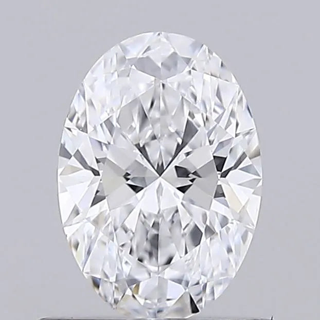 0.53ct Oval Lab Grown Diamond (Colour D, Clarity VVS1, Cut EX, IGI Certified)