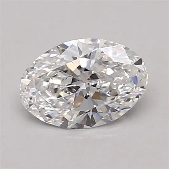0.55ct Oval Lab Grown Diamond (Colour D, Clarity VVS1, Cut EX, IGI Certified)
