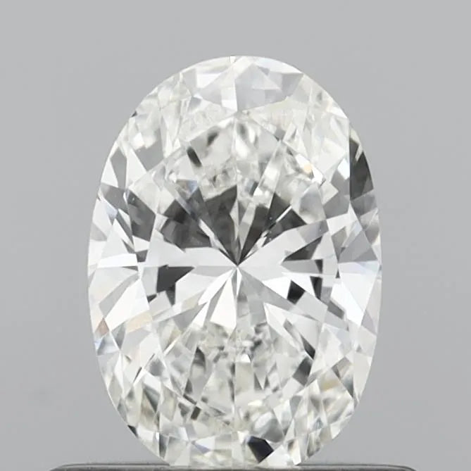 0.59ct Oval Lab Grown Diamond (Colour G, Clarity VVS2, IGI Certified)