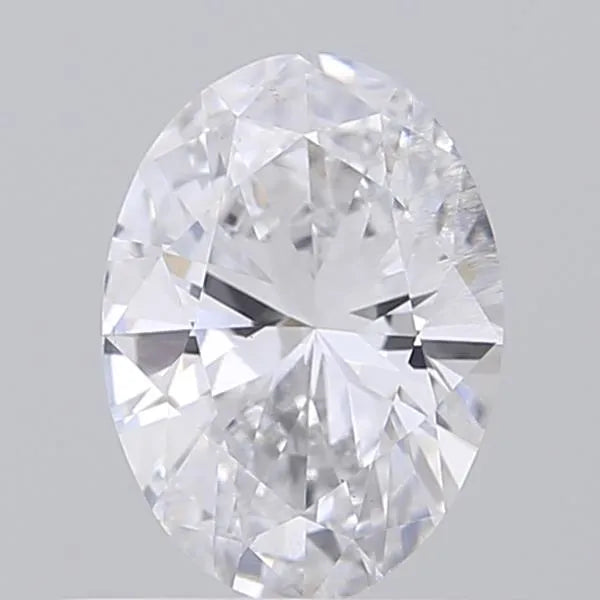 0.60ct Oval Lab Grown Diamond (Colour E, Clarity VS2, IGI Certified)