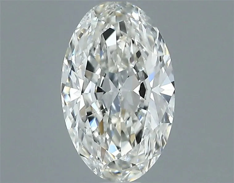 0.60ct Oval Natural Diamond (Colour H, Clarity VVS2, GIA Certified)