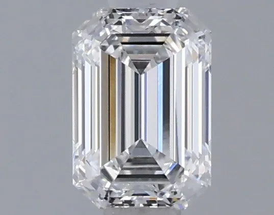 0.63ct Emerald Lab Grown Diamond (Colour E, Clarity IF, IGI Certified)