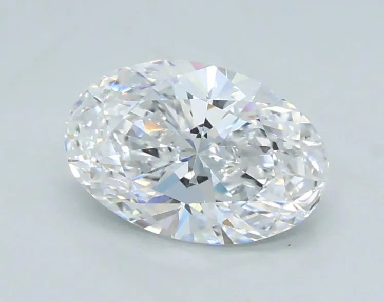 0.65ct Oval Lab Grown Diamond (Colour D, Clarity VVS1, IGI Certified)