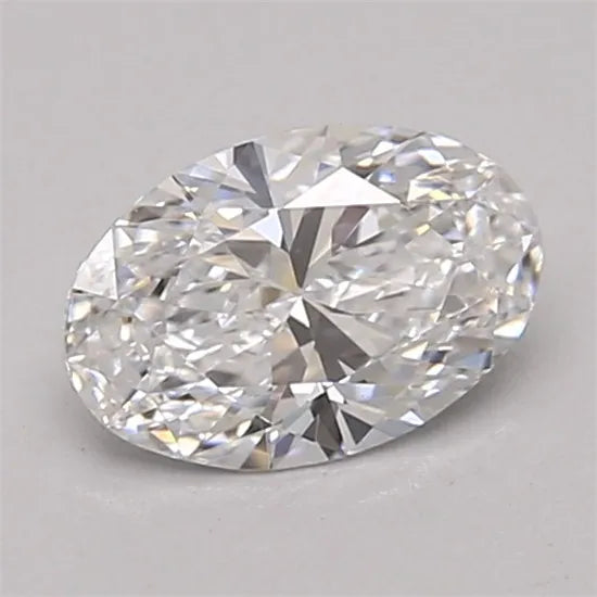 0.67ct Oval Lab Grown Diamond (Colour D, Clarity VVS1, Cut VG, IGI Certified)