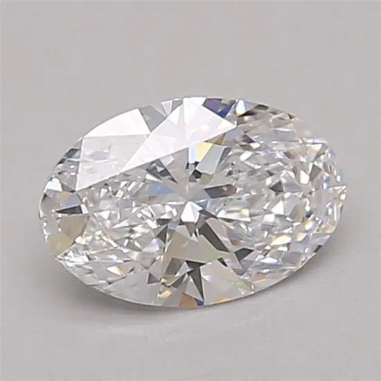 0.68ct Oval Lab Grown Diamond (Colour D, Clarity VVS1, Cut EX, IGI Certified)