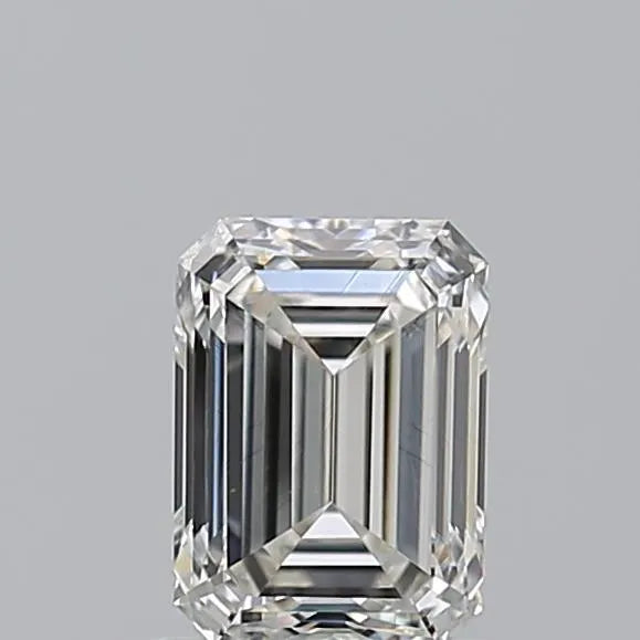 0.90ct Emerald Natural Diamond (Colour H, Clarity VVS2, Cut VG, IGI Certified)