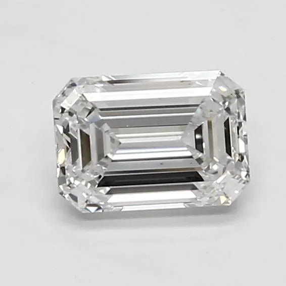 0.98ct Emerald Lab Grown Diamond (Colour D, Clarity VS2, IGI Certified)
