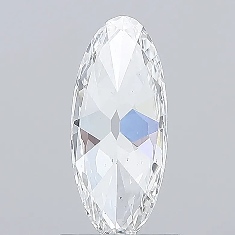 0.98ct Oval Lab Grown Diamond (Colour D, Clarity VS2, IGI Certified)