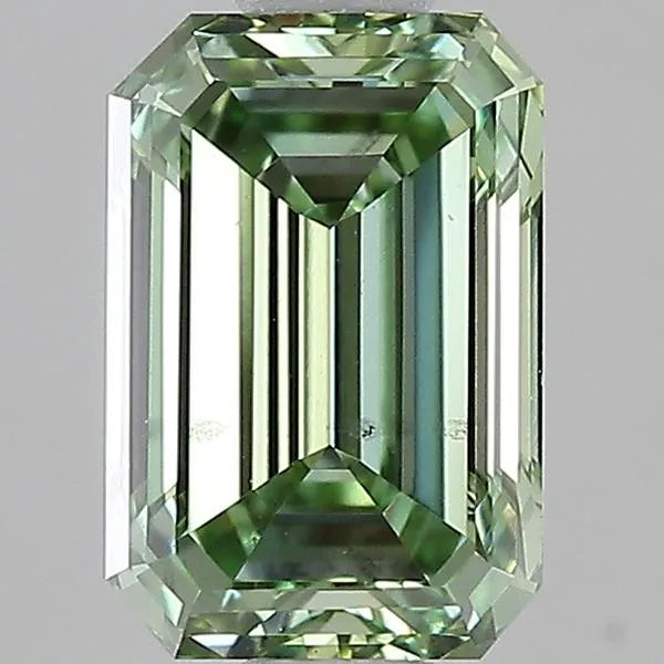 1.00ct Emerald Lab Grown Diamond (Colour Fancy Vivid Green, Clarity VS2, IGI Certified)