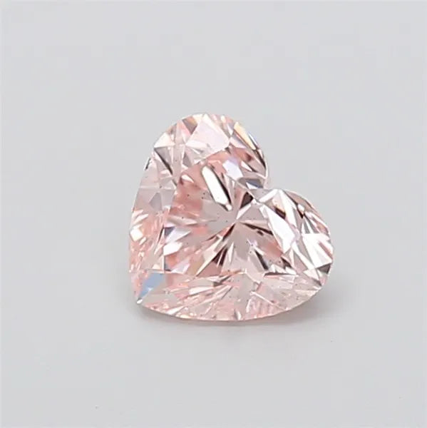 1.00ct Heart Lab Grown Diamond (Colour Fancy Pink, Clarity VS2, IGI Certified)