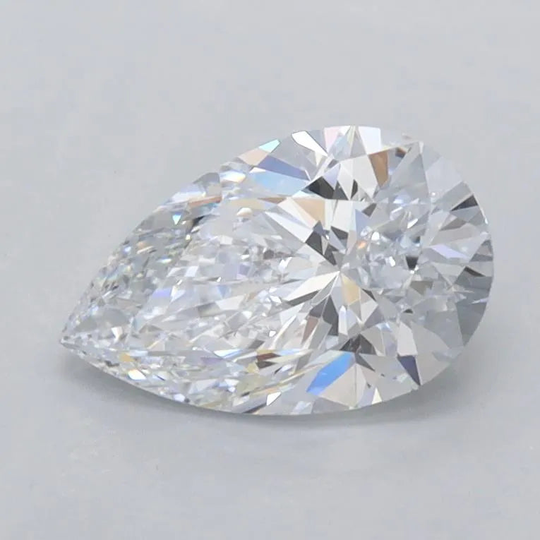 1.00ct Pear Lab Grown Diamond (Colour D, Clarity FL, IGI Certified)