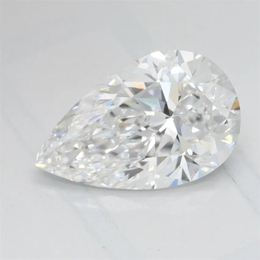 1.00ct Pear Lab Grown Diamond (Colour D, Clarity IF, IGI Certified)
