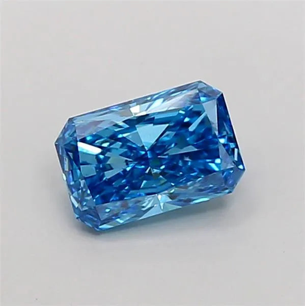 1.00ct Radiant Lab Grown Diamond (Colour Fancy Vivid Blue, Clarity VS1, IGI Certified)