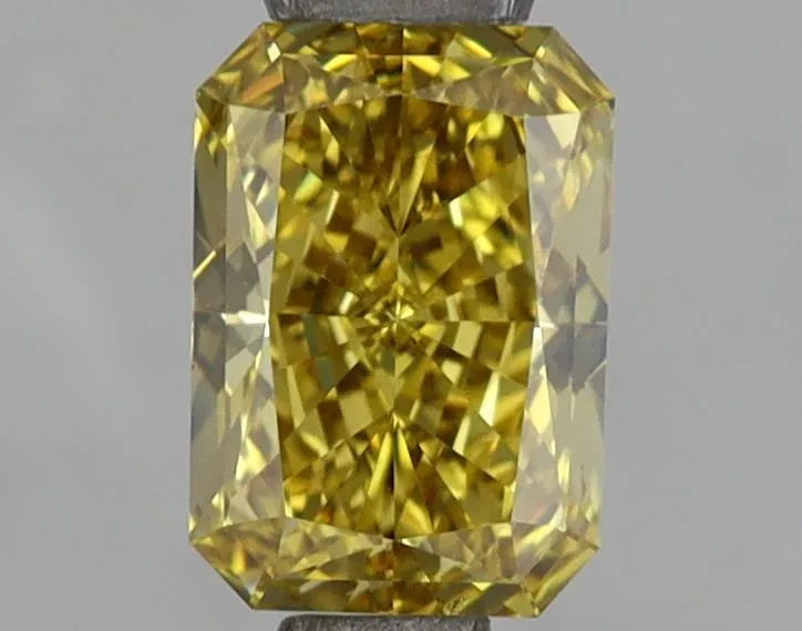 1.00ct Radiant Lab Grown Diamond (Colour Fancy Vivid Yellow, Clarity VS2, IGI Certified)
