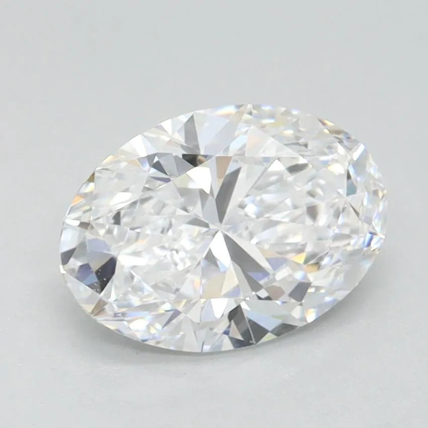 1.01ct Oval Lab Grown Diamond (Colour D, Clarity VVS1, IGI Certified)