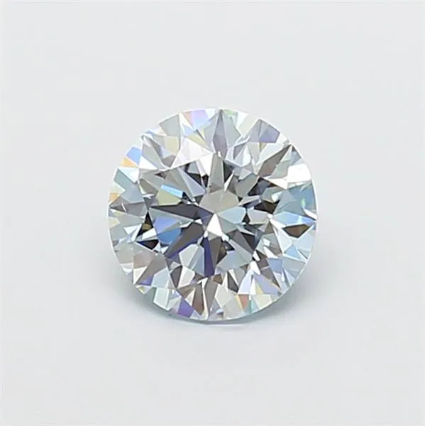 1.01ct Round Lab Grown Diamond (Colour Fancy Intense Blue, Clarity VS2, Cut ID, IGI Certified)