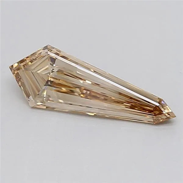 1.02ct Kite Lab Grown Diamond (Colour Fancy Light Brown, Clarity VVS1, IGI Certified)