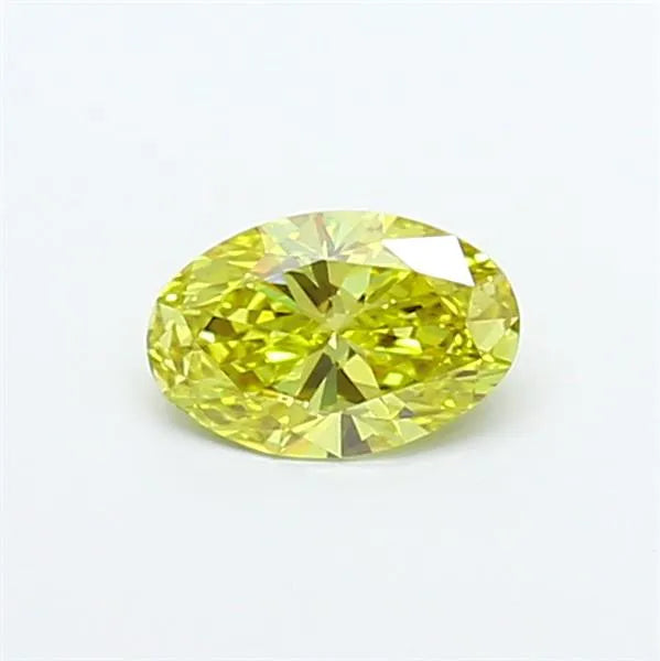 1.02ct Oval Lab Grown Diamond (Colour Fancy Intense Yellow, Clarity VS1, IGI Certified)