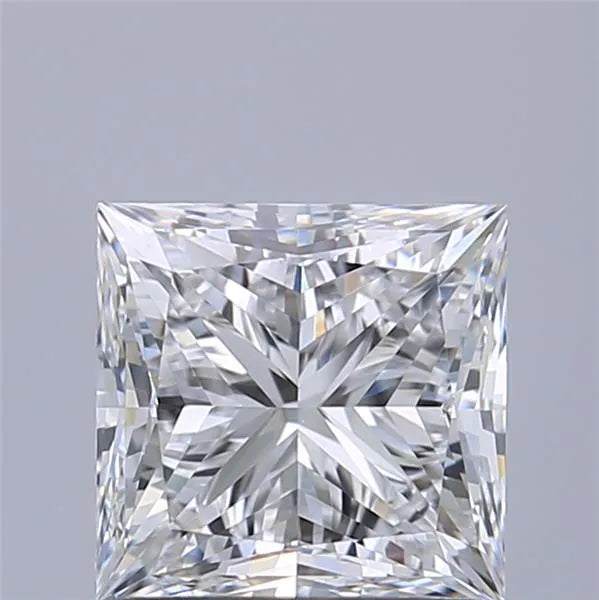 1.02ct Princess Natural Diamond (Colour D, Clarity VS2, GIA Certified)