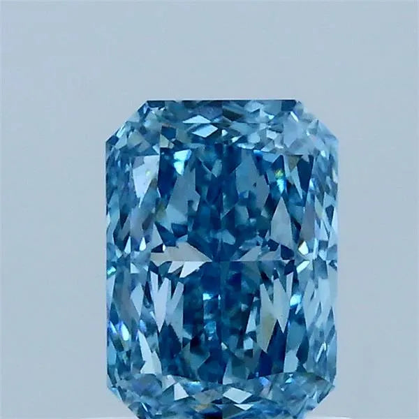 1.02ct Radiant Lab Grown Diamond (Colour Fancy Vivid Blue, Clarity VS1, IGI Certified)