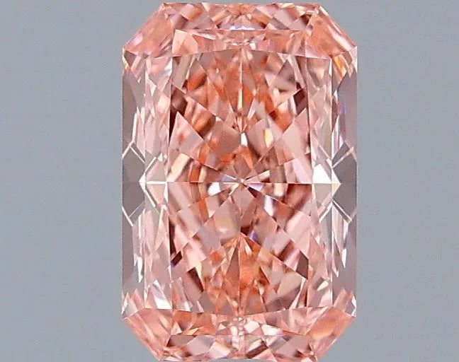 1.02ct Radiant Lab Grown Diamond (Colour Fancy Vivid Pink, Clarity VVS2, IGI Certified)