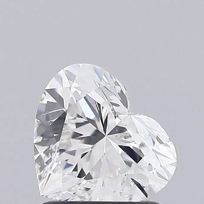 1.03ct Heart Lab Grown Diamond (Colour E, Clarity VVS2, IGI Certified)
