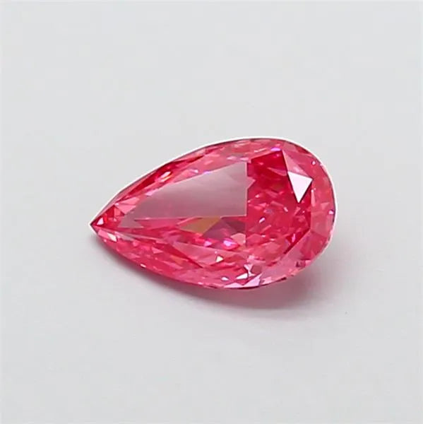1.03ct Pear Lab Grown Diamond (Colour Fancy Vivid Pink, Clarity VS1, IGI Certified)