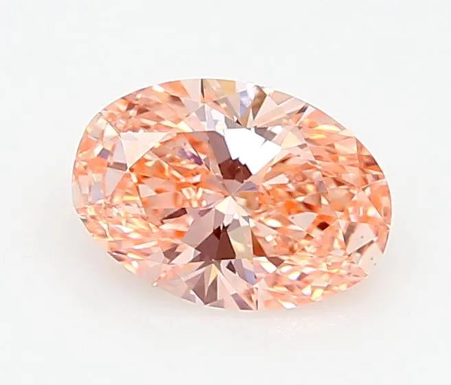 1.04ct Oval Lab Grown Diamond (Colour Fancy Vivid Pink, Clarity VVS2, IGI Certified)