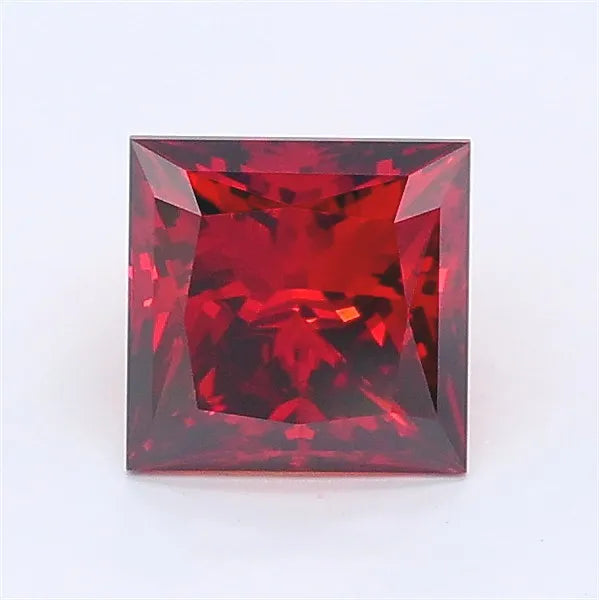 1.04ct Princess Lab Grown Diamond (Colour Fancy Deep Orange, Clarity VVS2, IGI Certified)