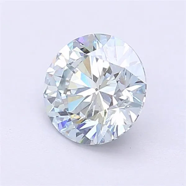 1.05ct Round Lab Grown Diamond (Colour Fancy Intense Blue, Clarity VVS2, Cut EX, IGI Certified)