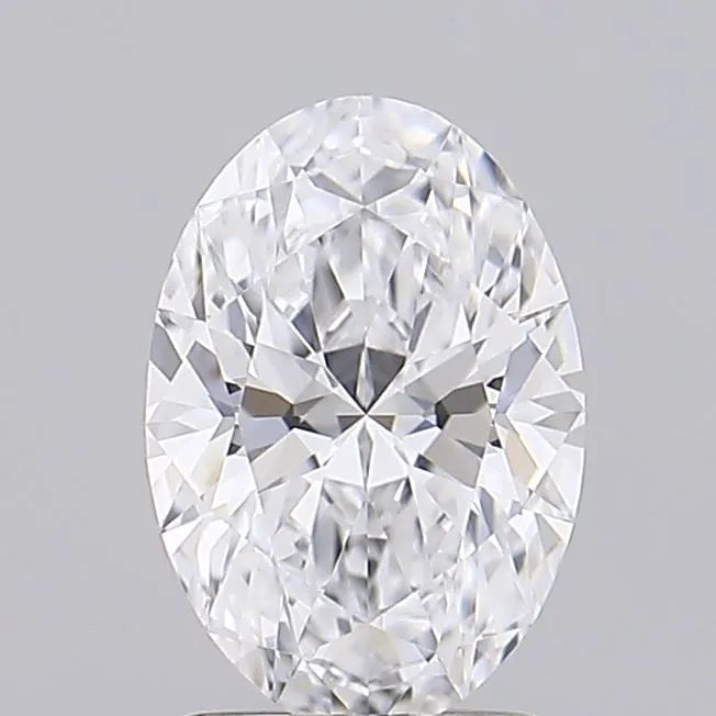 1.06ct Oval Lab Grown Diamond (Colour D, Clarity IF, IGI Certified)
