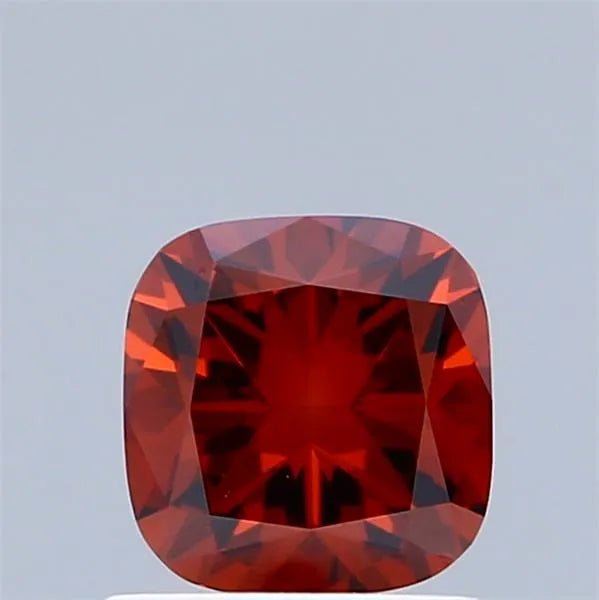 1.07ct Cushion modified Lab Grown Diamond (Colour Fancy Deep Orange, Clarity VVS1, IGI Certified)