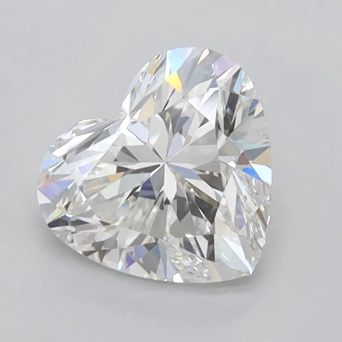 1.07ct Heart Lab Grown Diamond (Colour F, Clarity VVS1, IGI Certified)