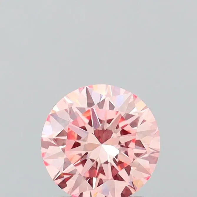 1.07ct Round Lab Grown Diamond (Colour Fancy Intense Pink, Clarity VS1, Cut EX, IGI Certified)
