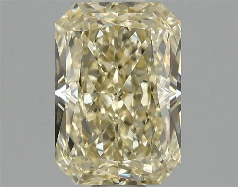 1.08ct Radiant Lab Grown Diamond (Colour Fancy Light Yellow, Clarity VVS2, Cut GD, IGI Certified)