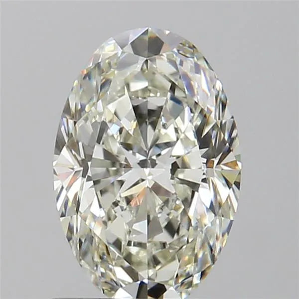 1.23ct Oval Natural Diamond (Colour J, Clarity IF, GIA Certified)